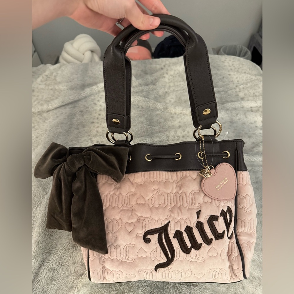 ‼️SOLD ON DEPOP‼️Juicy Couture Daydreamer Bag Pink and Brown